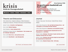 Tablet Screenshot of krisis.org